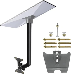 Gen 3 Wall Mount Pipe Adapter Pole Mounting Kit for Starlink Standard V3 Dish - Picture 1 of 12