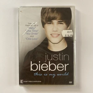 Justin Bieber This Is My World (2011) DVD Movie, Region 4, Music, Documentary - Picture 1 of 5