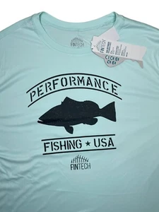 Men's UPF 50+ Sun Protection Long Sleeve Premium Moisture Wicking Fishing Shirt - Picture 1 of 8