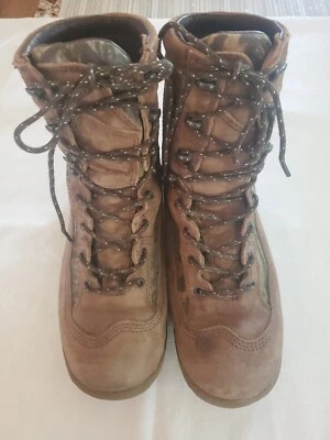 Danner 8" Jackal GTX Leather & Camo Obsession Boots Tan Men's Sz. 8.5 D EUC - Image 1 of 4