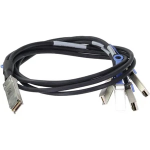 Câble de rupture Dell 40 GbE QSFP+ vers 4x 10 GbE SFP+ 1M (470-AAVO) - Photo 1/1