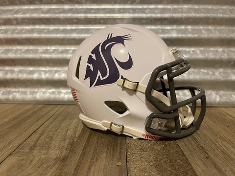 Custom Washington State Cougars (2017) Speed Mini Helmet Cover