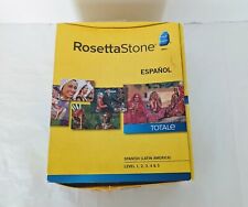 Rosetta Stone Spanish (Latin America) Level 1-5 with MP3 Audio CD Pre owned