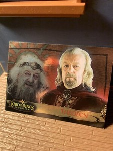 LORD OF THE RINGS : EVOLUTION - INSERT FOIL CARD 19A - THEODEN