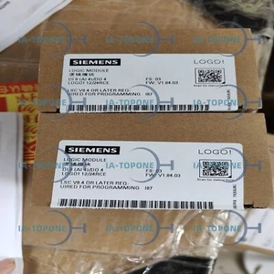1PC NEW 6ED1052-1MD08-0BA2 LOGO 230RCE Logic Module 6ED1 052-1MD08-0BA2 - Picture 1 of 3