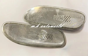 Crystal Clear Front Side Markers pair for 1994-1998 Mitsubishi Eclipse - Picture 1 of 2