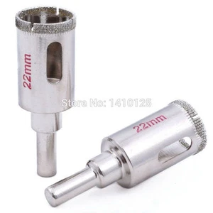 2 Stck. 22 mm 7/8" Zoll Diamant Lochsäge Set Granit Bohrer Bits beschichtet Mauerwerk - Bild 1 von 6