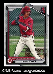 2024 Bowman #BP60 Druw Jones - Picture 1 of 2