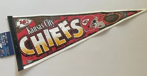 Vintage Football Kansas City Chiefs 30” Pennant - Picture 1 of 1