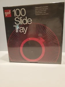 One New GAF 100 Rotary Photo Slide Tray PLUS Two Used Slide Trays. Set/3 total. - Picture 1 of 6