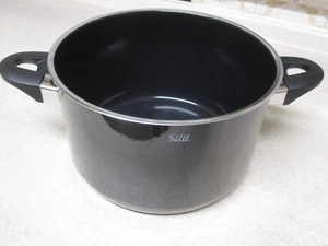 Silit Silargan Topf Modesto schwarz Fleischtopf  D 24 innen/ H 15,5cm fast neu : - Bild 1 von 7