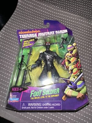 FOOT SOLDIER, Nickelodeon Teenage Mutant Ninja Turtles - Figura Playmates FIRMADA Foto 1 de 4