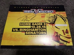 TOM KUHNHACKL SIGNED NEW YORK ISLANDERS PITTSBURGH PENGUINS PHOTO AUTOGRAPHED - Picture 1 of 3