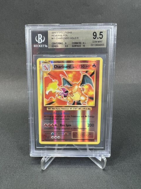 Charizard XY Evolutions Holo CGC 10/9/10/9 (Possible PSA 10)