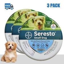 3pack Repels Flea and Tick Collar for Small Dogs 8Month Protection Odorless a12