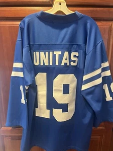 Authentic Johnny Unitas Baltimore Colts 1970 Mitchell & Ness Jersey Size: 52 - Imagen 1 de 8