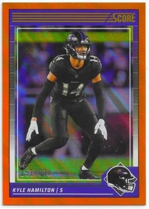 Puntuación 2024 Kyle Hamilton Naranja Lava Paralelo 151/630 #25 Baltimore Ravens - Imagen 1 de 1