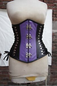 New Underbust corset women - Leather corset - Wedding corset - Hourglass corset