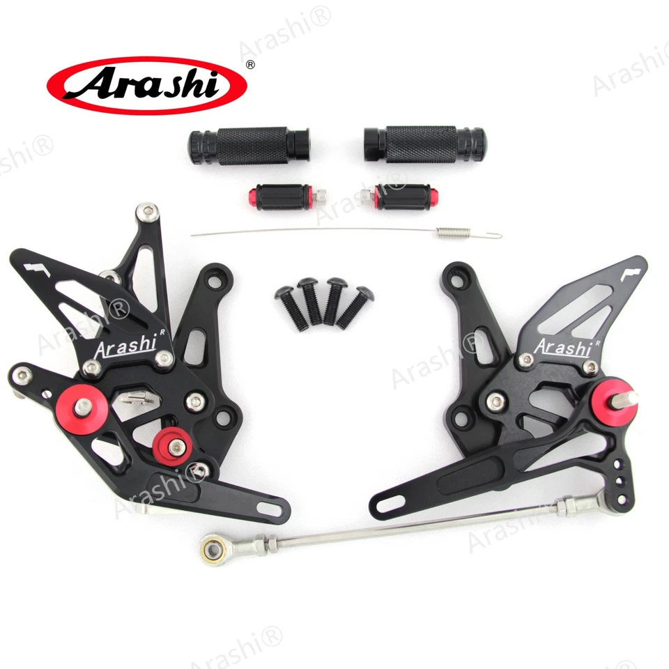 Reposapiés ajustables para Kawasaki Ninja 1000 Z1000 Z1000SX 2014-2017 Foto 1 de 4