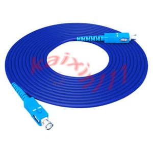 60M Armored Cable Fiber Patch Cord SC UPC to SC UPC SM 9/125 3.0mm Single Core - Picture 1 of 1