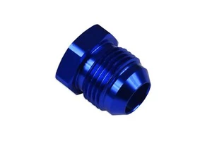 Adapter connector end fitting Plug AN12 Blue - Picture 1 of 8