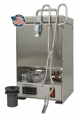 10 OZ GOLD QUIKMELT PRO TABLETOP ELECTRIC MELTING FURNACE 2200°F SILVER COPPER - Image 1 of 4