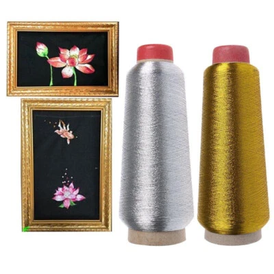 Metallic Yarn Thread Sewing Machine Embroidery Cross Stitch DIY Supplies 2025 - Image 1 of 4