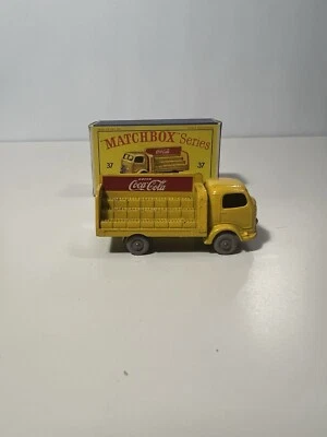 Vintage Lesney MATCHBOX #37 - Coca Cola Lorry - Original Box MINT CONDITION - Image 1 of 4
