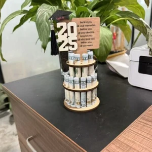 Double Layer Graduation Money Holder Party Decorations Graduation Season - Picture 1 of 5