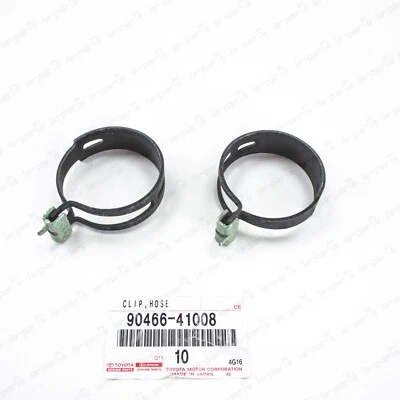 Abrazadera de manguera de agua nueva genuina Toyota Lexus 1981-2008 90466-41008 Foto 1 de 4