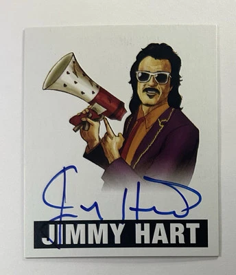 2012 Leaf Originals Wrestling Jimmy Hart autógrafo RARO no cartão autografado JH1 - Imagem 1 de 2