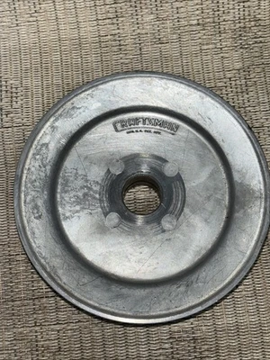 Vintage Original Craftsman 4” Aluminium Idler Pulley 5/8” bore. 400-B-103 USA - Image 1 of 3
