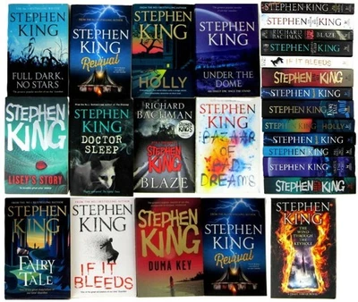 Lote de 13 libros de terror Stephen King grande PB debajo de la cúpula si sangra... Foto 1 de 4