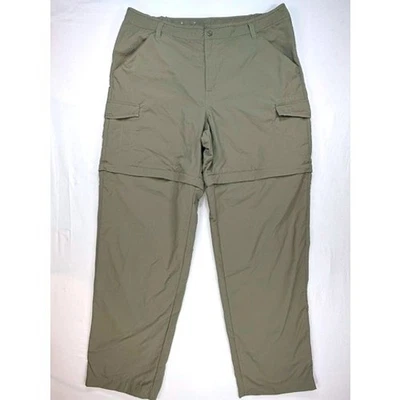 Columbia, Convertible Hiking Pants, Olive Green, Omni Shade, Women's L Regular - Image 1 of 4