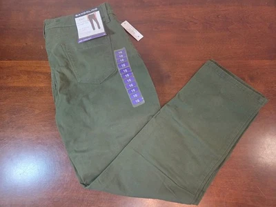 Bandolino AMY Pantalón Moderno Pierna Recta Mujer Talla 16 Elástico Abdomen Delgado Nuevo Con Etiquetas Foto 1 de 4