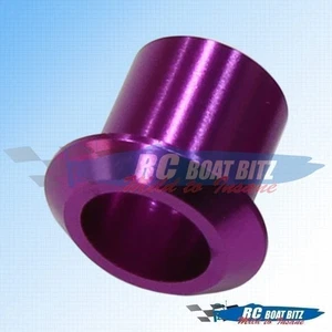 RC Boat Aluminium cover for small water hose Purple 522B25R - Picture 1 of 2