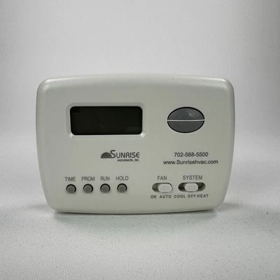 White-Rodgers 1F72-151 70 Series Programmable Heat Pump Thermostat - White. - Image 1 of 4