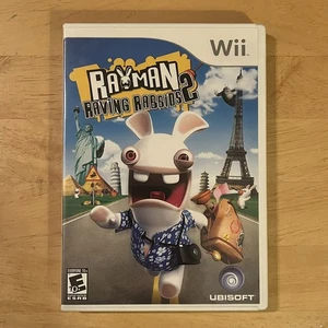 Rayman Raving Rabbids 2 (Nintendo Wii) getestet funktioniert - Bild 1 von 3