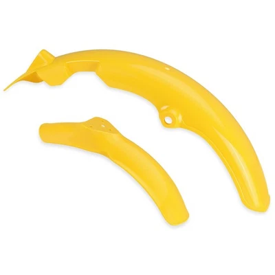Front + Rear Fender Set For SUZUKI JR50 JR 50 1978 1979 1980-1999 Yellow Guards - Image 1 of 4