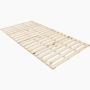 IRIS PLAZA Folding Slat Mat, Single, Made of Japanese Cypress - Picture 1 of 6