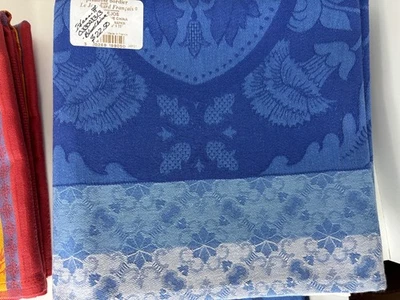 Le Jacquard Français "Azulejos" Napkin Blue China 22x22,  France - Image 1 of 3