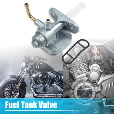Interruptor de tanque de gasolina Petcock válvula de combustible para motocicleta para Yamaha Zuma 50 YW50 2003-2011 Foto 1 de 4
