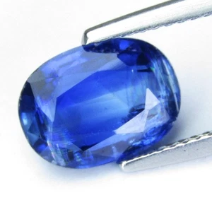3.69Cts Beautiful Natural Blue kyanite 10.6x7.9mm Oval Shape Collection Gemstone - Picture 1 of 5