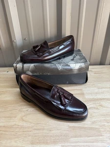 Florsheim 73803 Mens Size 13 D Leather Tassel Loafer Dress Shoes Free Ship - Picture 1 of 11