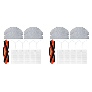 Juego de 2 piezas de repuesto para robot aspirador S20 / D106 accesorios lado principal8771 - Imagen 1 de 10