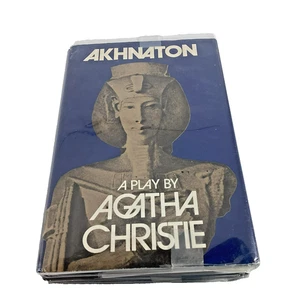 Agatha Christie Akhnaton a Play in Three Acts 1973 HC DJ - Foto 1 di 11