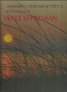America the Beautiful in the Words of Walt Whitman 1970 Illustrated Poetry Book - Picture 1 of 1
