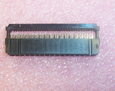 QTY (20) 34 POSITION IDC RIBBON CABLE RECEPTACLES 26-28AWG 2.54mm 746290-8 AMP - Image 1 of 4