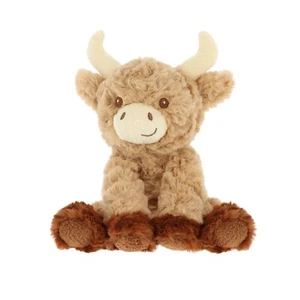 Juguetes de quilla Keeleco bebé hamish vaca Highland 15 cm juguete suave ecológico - Imagen 1 de 3