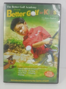 Better Golf For Kids DVD KIDS EDUCATION GOLFING Volume 1 James Pugliese - Picture 1 of 4
